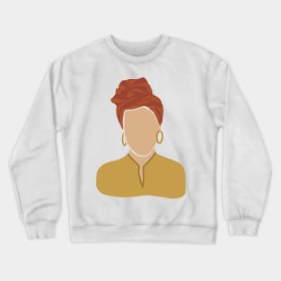 Abstract Woman 3 Crewneck Sweatshirt